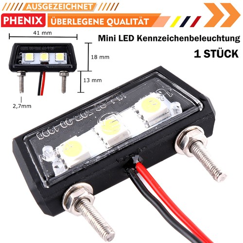 Led kennzeichenleuchte - led,
