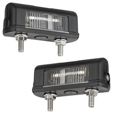 2 x Kennzeichenleuchte