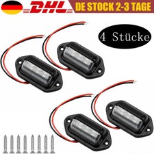 4x LED Kennzeichenleuchte
