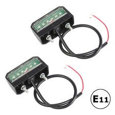 2X 6-LED Kennzeichenleuchte