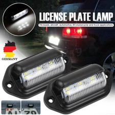2x LED Kennzeichenleuchte