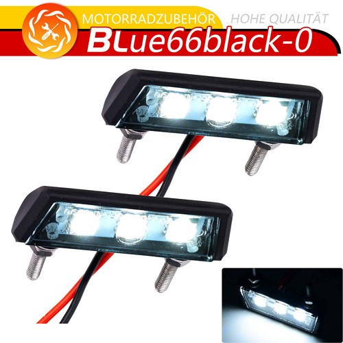 Led kennzeichenleuchte - 2x,