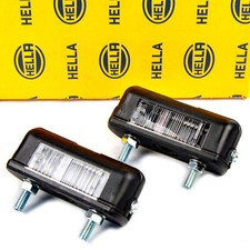 2x HELLA Kennzeichenleuchte